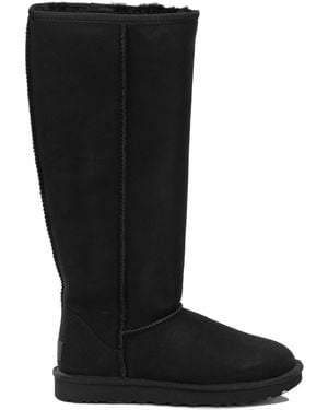 UGG "Classic Ultra Tall" Knee-High Boots - Black