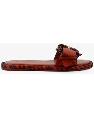 Zimmermann Sandals Alchemy Leather - Brown