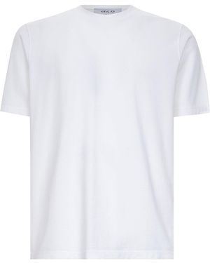 D 40 Cotton Jersey Crewneck T-Shirt - White