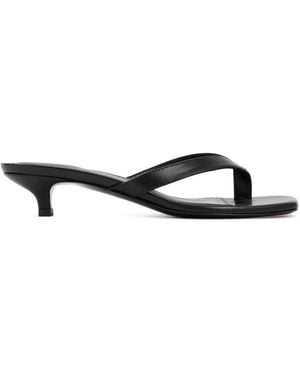 TOTEME The Flip Flop Sandals - Black