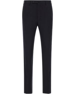 Incotex Formal Pants With Front Fold - Blue