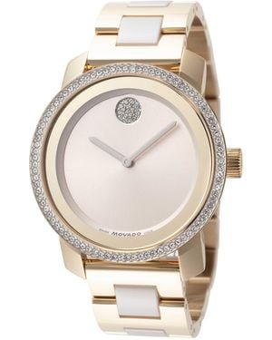 Movado Bold 36Mm Quartz Watch 3600882 - Metallic