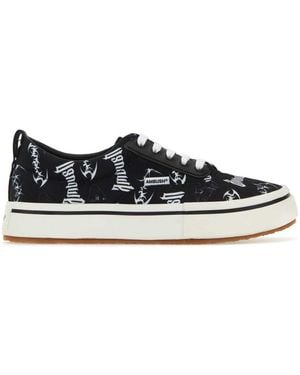 Ambush Lace Up Canvas - Black