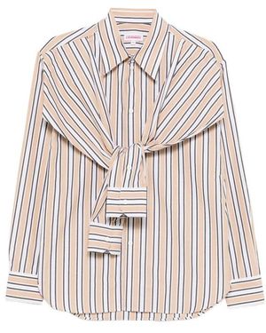 Charles Jeffrey Shirt With Tie Detail - Multicolor