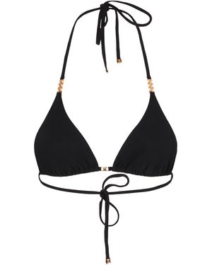 Celine Triomphe Triangle Top - Black