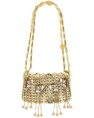 Rabanne Stainless Steel Shoulder Bag - Metallic