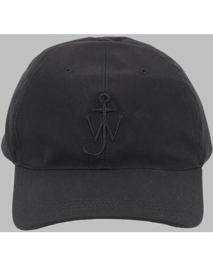 JW Anderson Cappello Da Baseball Con Logo - Black
