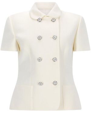 Versace Wool Jacket - White