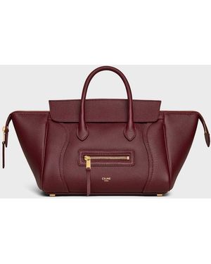 Celine "Luggage" Small Handbag - Purple