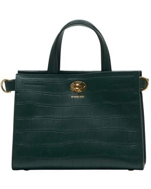 Burberry Ll Mini Cotswolds Lw7 Shopper Bag - Green