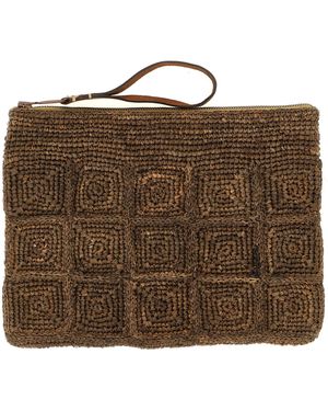 IBELIV 'Tanala' Clutch - Brown