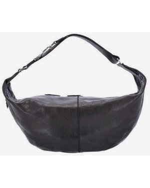 Lemaire Dark Chocolate Quiver Clip Bag - Multicolor