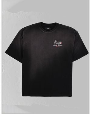 Amiri T-Shirt Con Stampa "Skate" - Black