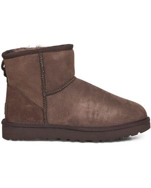 UGG Dusted Cocoa Classic Mini Ii Ankle Boots<Br - Brown