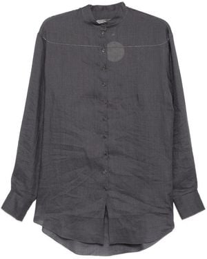 Cortana Raoul Oversized Shirt - Gray