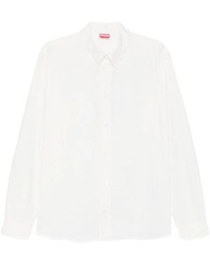 KENZO Jacquard-Logo Shirt - White