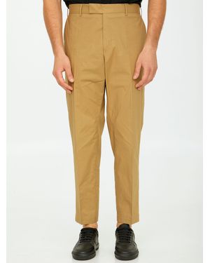 PT Torino Cotton Pants - Yellow