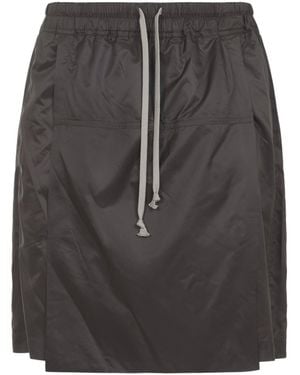 Moncler Moncler + Rick Owens Kilt Shorts - Gray