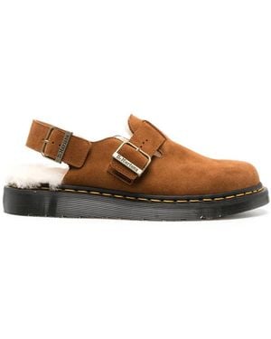 Dr. Martens Jorge Shearling Mules - Brown