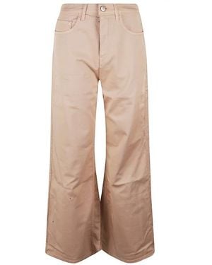 Re-hash Five Pockets Button Fly - Natural