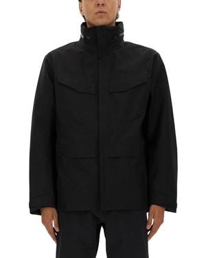 Veilance Jacket With Foldable Hood - Black