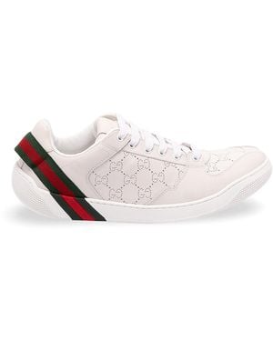 Gucci Screener 30 Sneakers - White
