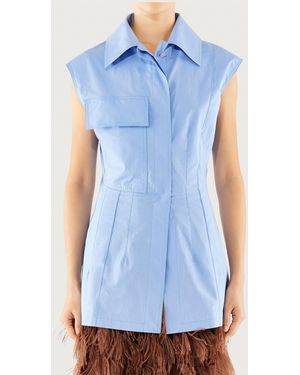 Ferragamo Shirt — Light - Blue