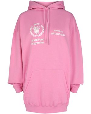 Balenciaga X World Food Programme Hoodie - Pink