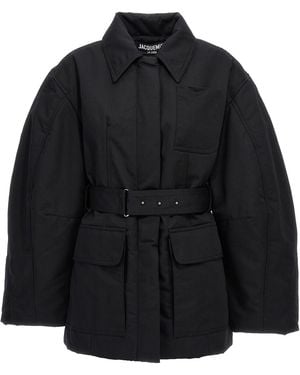 Jacquemus 'Le Blouson Bari' Jacket - Black