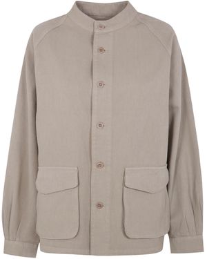 Labo.art "Ines" Moon Cotton Jacket - Brown