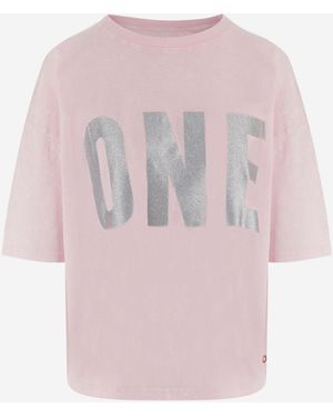 ONE TEE Cotton T-Shirt Alan - Pink