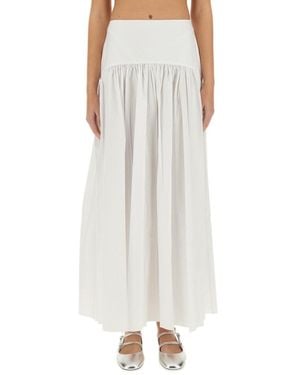 STAUD Procida" Skirt - White