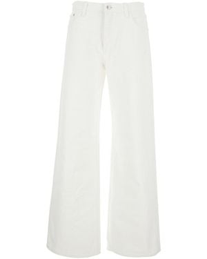 Roy Rogers Wide Jeans R.R.Eva Herzigova - White