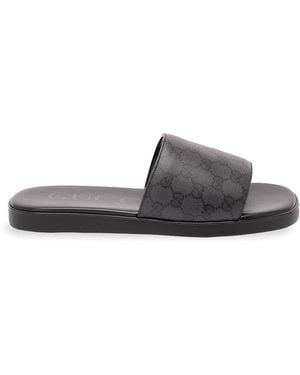 Gucci 'Charlie' Slides - Gray