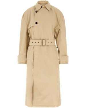 Entire studios Classic Coats And Trench Coats Beige - Natural