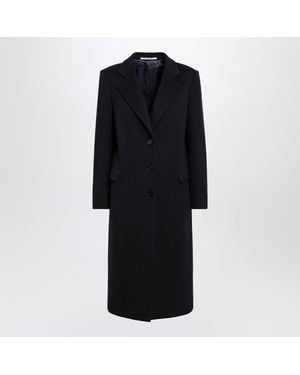 Tagliatore Singlebreasted Coat - Black