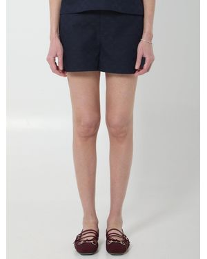 Gucci Gg Fabric Shorts - Blue