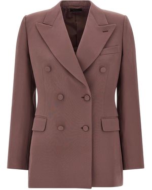 Brioni Flavia Blazers - Brown