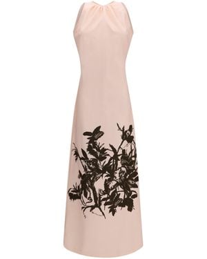 Crida Milano Long Dress Petunia - Pink
