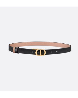 Dior "30 Montaigne" Reversible Belt - Pink