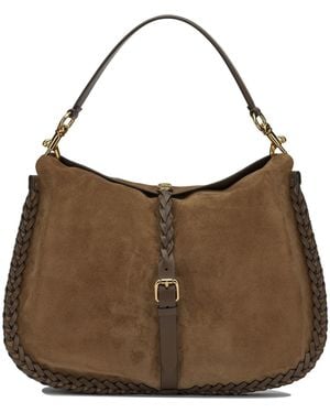 Etro "Pony" Large Shoulder Bag - Brown