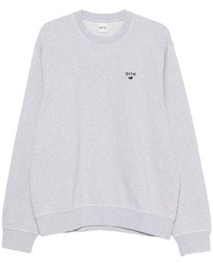 Arte' Crew Neck Sweater - White