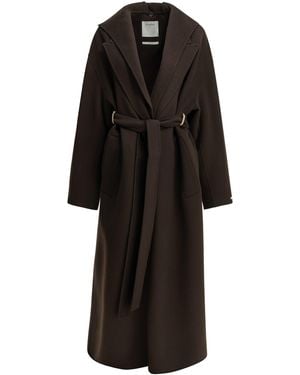 Max Mara Long Coat - Black