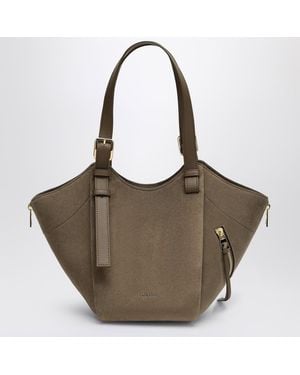 Loewe Brownish Hammock Flip Bag