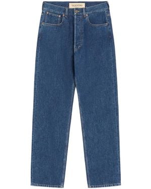 Valentino Vgold Denim Jeans - Blue