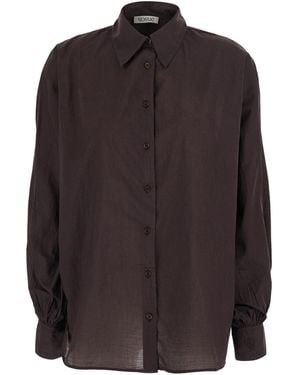 SOSUE Blouse Antonia Classica Voile - Brown