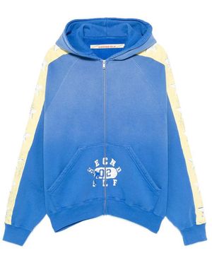 Secnd Slf Zip-Up Sweatshirt - Blue