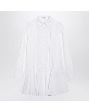 Loewe Short Cotton Dress - White