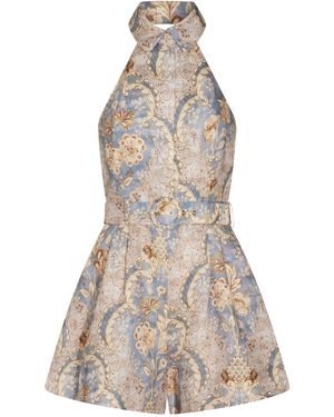 Zimmermann Playsuits - Multicolor