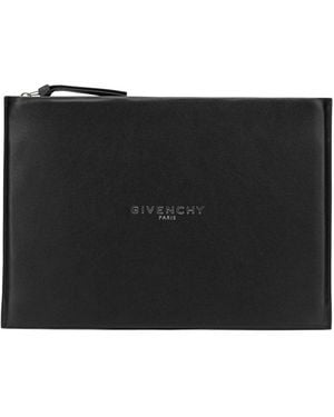 Givenchy "Antigonia Stamped" Document Holder - Black